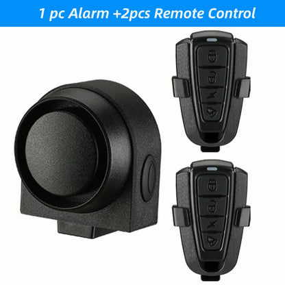 Bicycle Motorcycle Alarm Sensitive Vibration Sensor Anti-theft Alarm Wireless USB Charging Security Protection