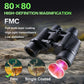 Binoculars 80X80 Long Range 15000m HD High Power Telescope Optical Glass Lens Low Light Waterproof For Hunting Camping Sports