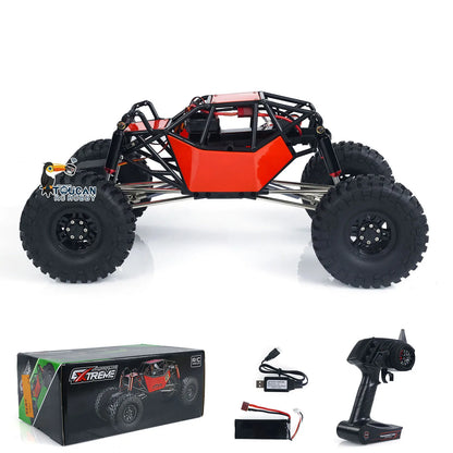 1/10 Scale RTR RC Off Road 4x4 Radio Control Car Ready to Run RC Rock Crawler Electric Painted Finished Truck for Gift Toys