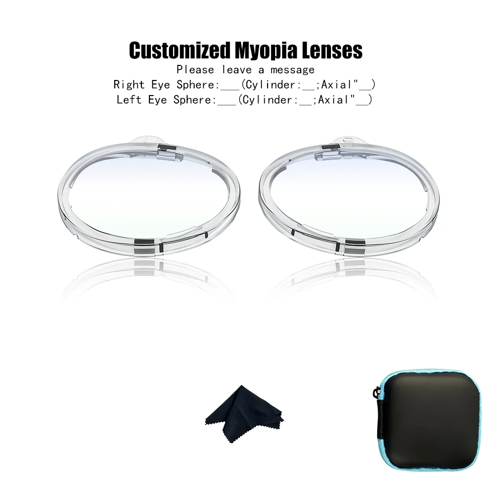 2024 New Vision Pro VR Accessories Myopia Anti-Blue Light Glasses Magnetic Eyeglass Frame VR Prescription Lenses