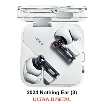 New Arrival! Nothing Ear (3) Earphones 45dB ANC Hi-Res Audio with LDAC&LHDC 11mm Ceramic Driver Support 8-Band EQ Global Version