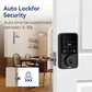XSDTS Entry Smart Door Lock IC Card Key/Password/ Tuya Smartlife APP Unlock Front Door Smart Lock Deadbolt