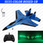 FX620 RC Plane 2.4G With LED Lights Aircraft Remote Control Flying Model Glider Airplane SU-35 EPP Foam Toys For Children Gift