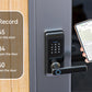 Smart Door Lock, TMEZON Keyless Entry  Fingerprint Door Lock with Keypad Digital Door Lock with Handle for Home, Remote/Card