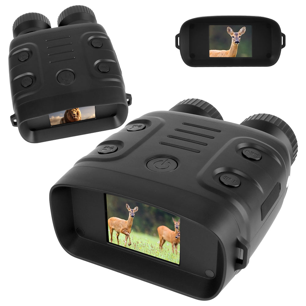 Binocular for Hunting Boating Day Night Use Photo Video Taking Digital Zoom 10X Binocular Infrared Night-Visions Device 1080P